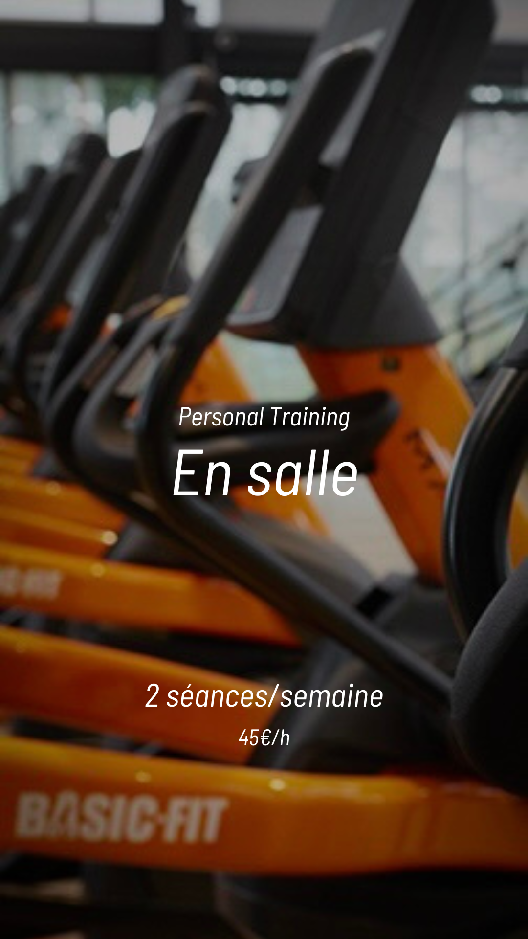 Personal Training en Salle
